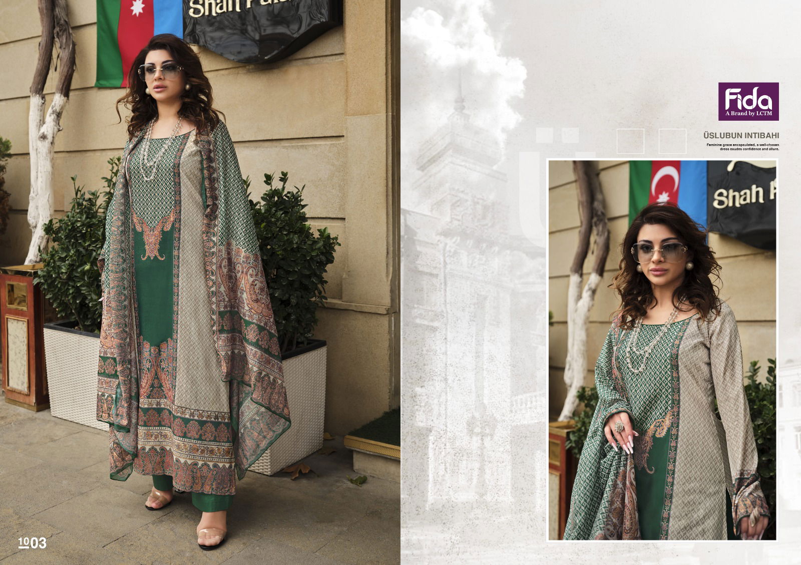 Murad By Fida Voile Cotton Dress Material Wholesale Clothing Suppliers In India